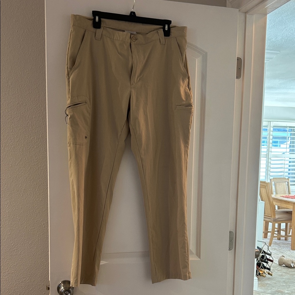 Columbia PFG Men's Khaki Cargo Pants